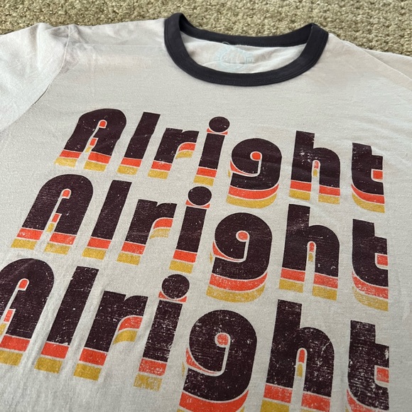 Alright Alright Alright T-Shirt - Picture 2 of 3
